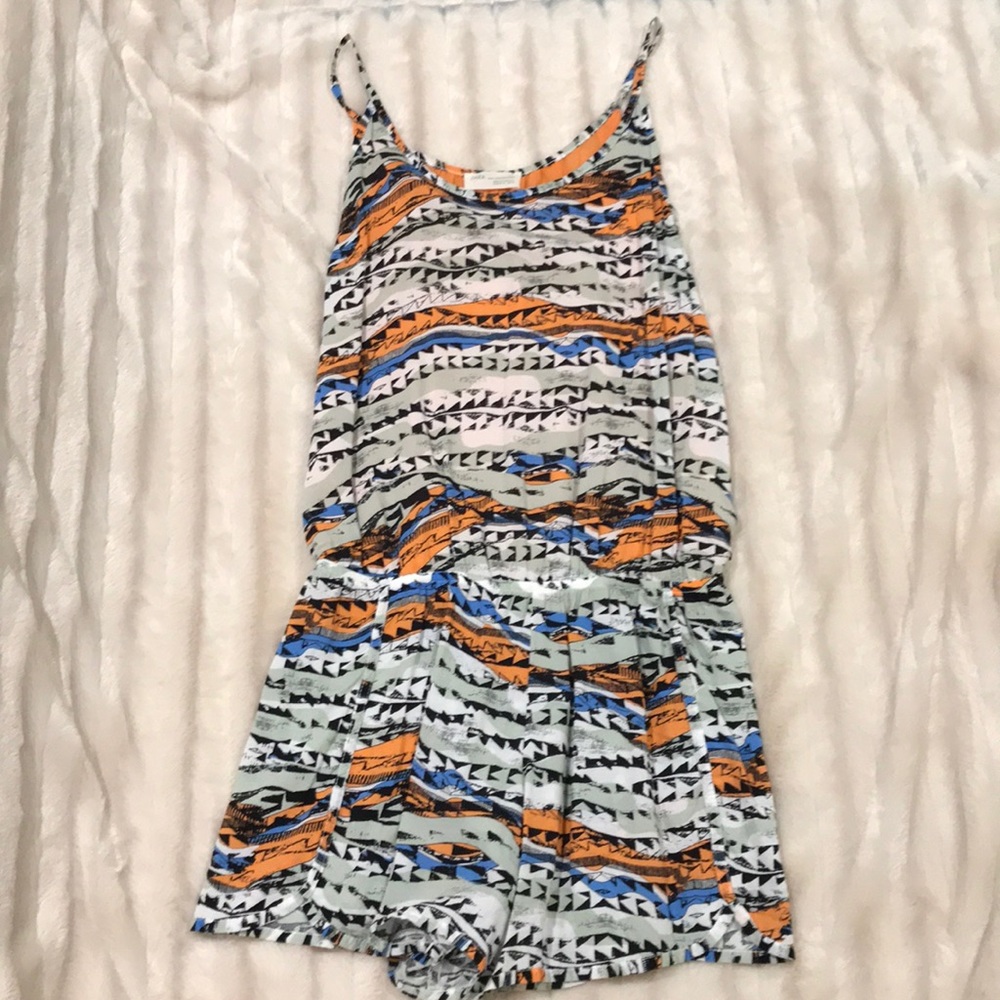 Zara Geometric Romper